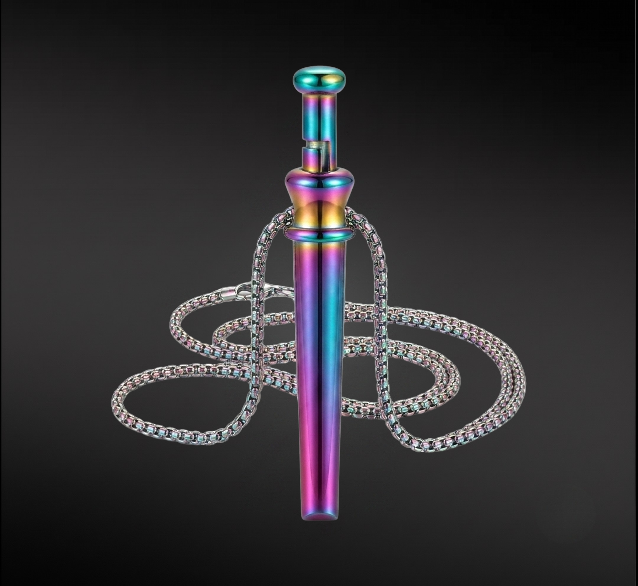TEZJAW Multicolored Premium Stainless Steel Cacao Straw
