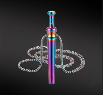 TEZJAW Multicolored Premium Stainless Steel Cacao Straw