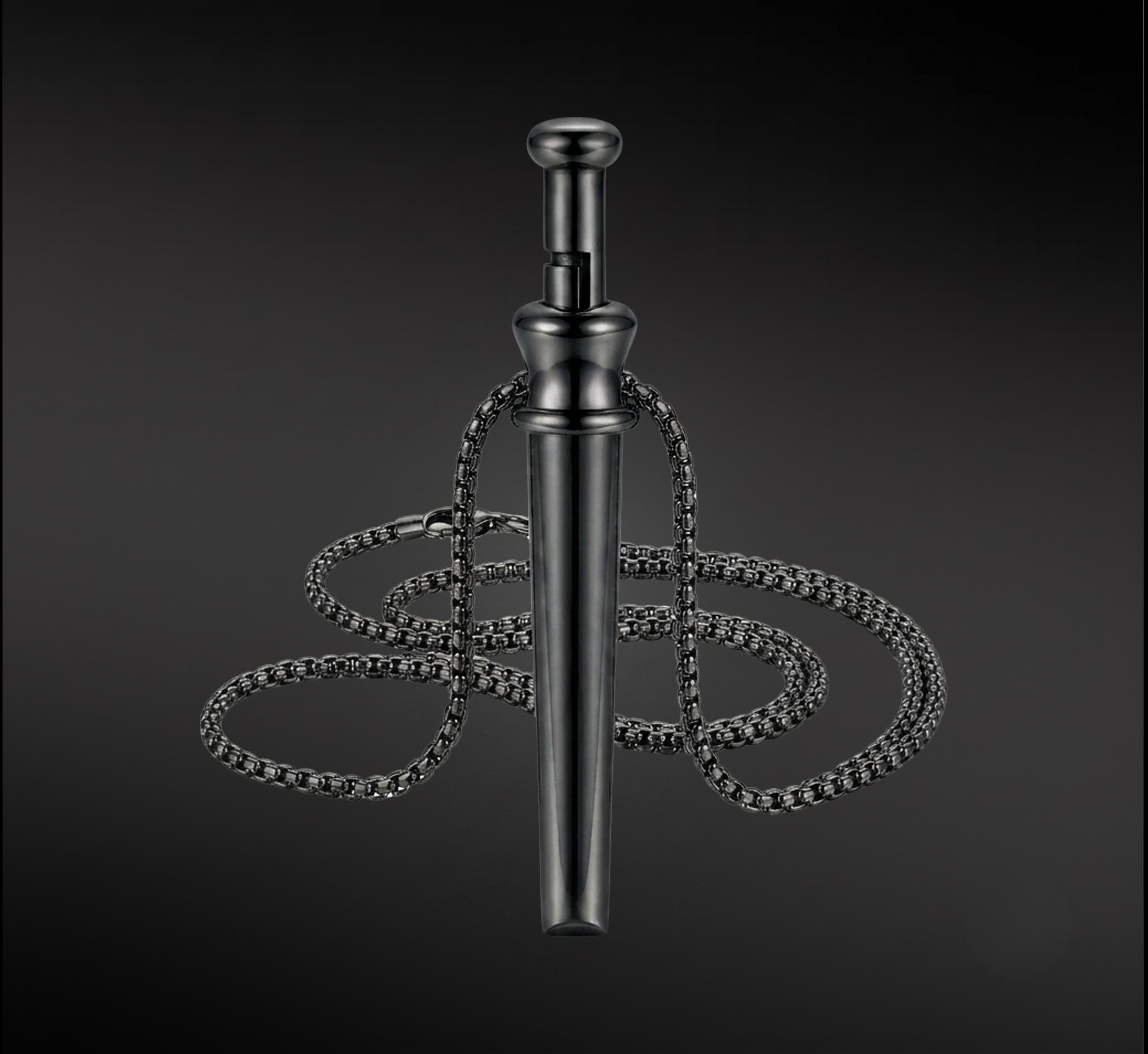 TEZJAW Black Premium Stainless Steel Cacao Straw